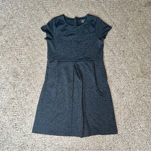 Lands' End Heather Gray Casual Dress